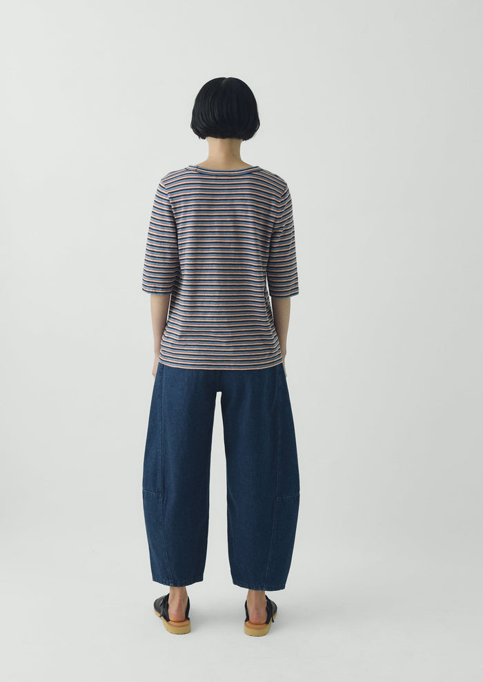 Cleo Cotton Stripe Tee | Multi
