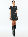 CLYDE MINI DRESS - BLACK