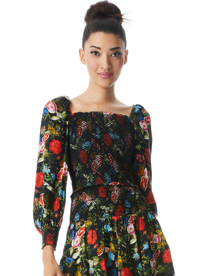 COOPER SMOCKED TOP - WILD AND FREE