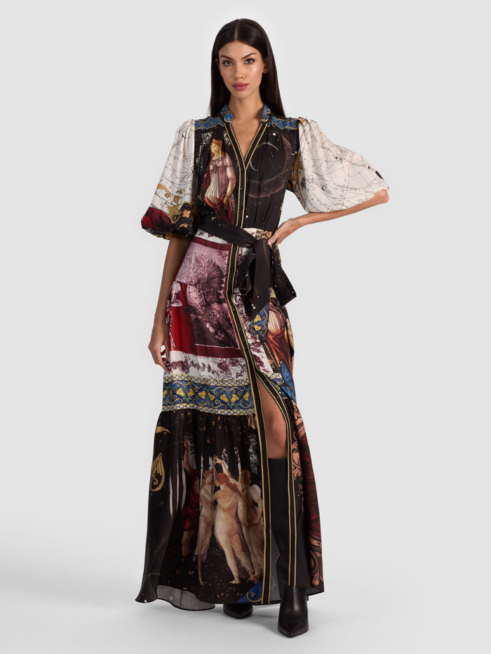 CORA MAXI SHIRT DRESS - MUSE