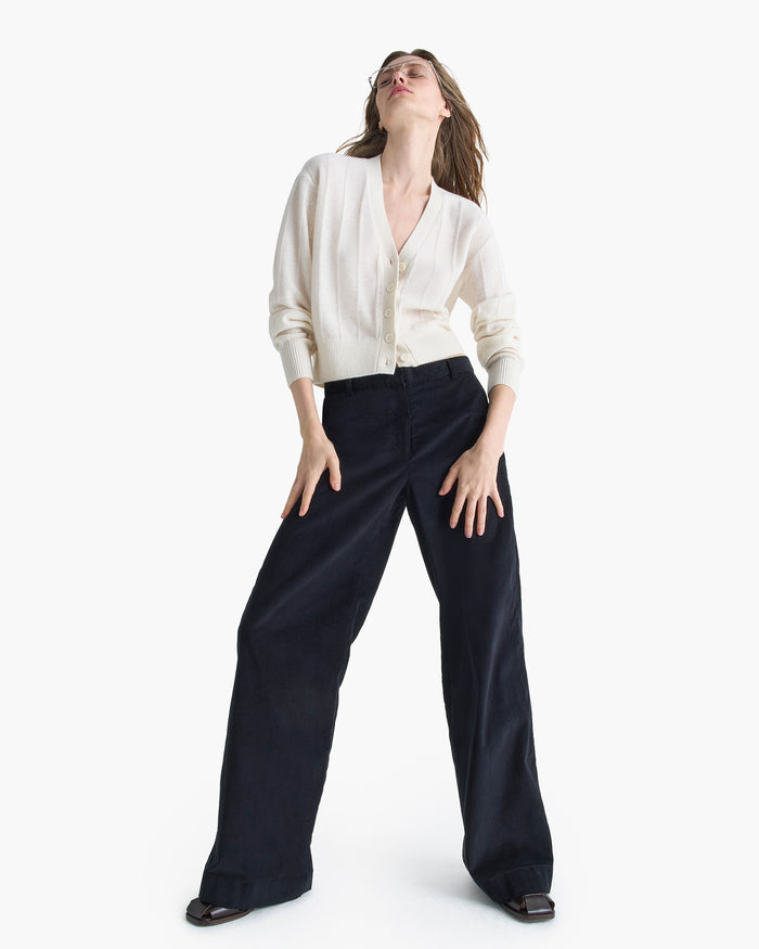 Corduroy Leigh Pant - Black