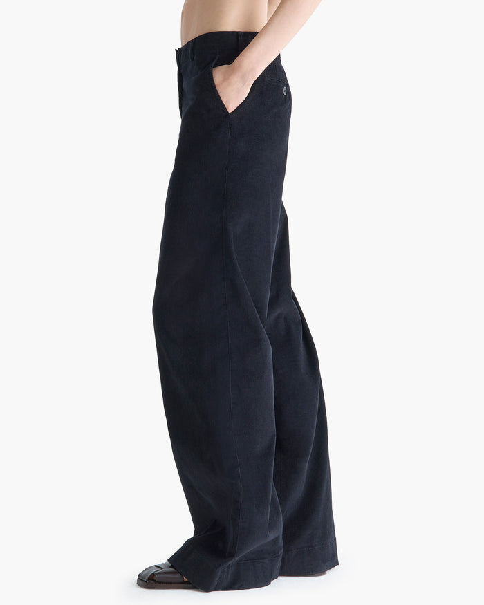 Corduroy Leigh Pant - Black
