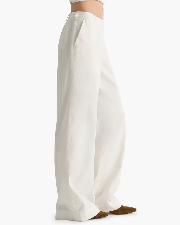 Corduroy Leigh Pant - Chalk