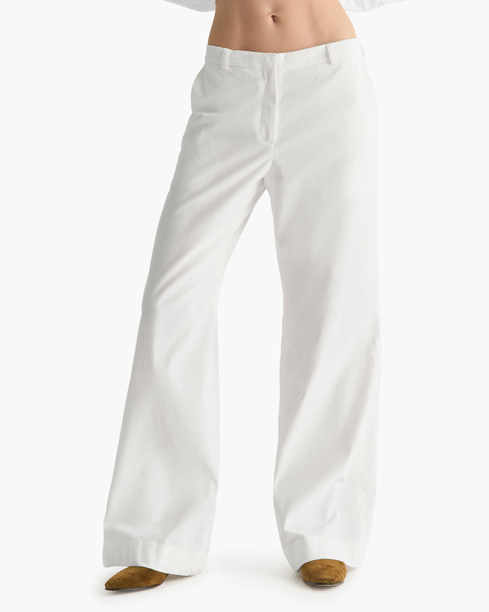 Corduroy Leigh Pant - Chalk