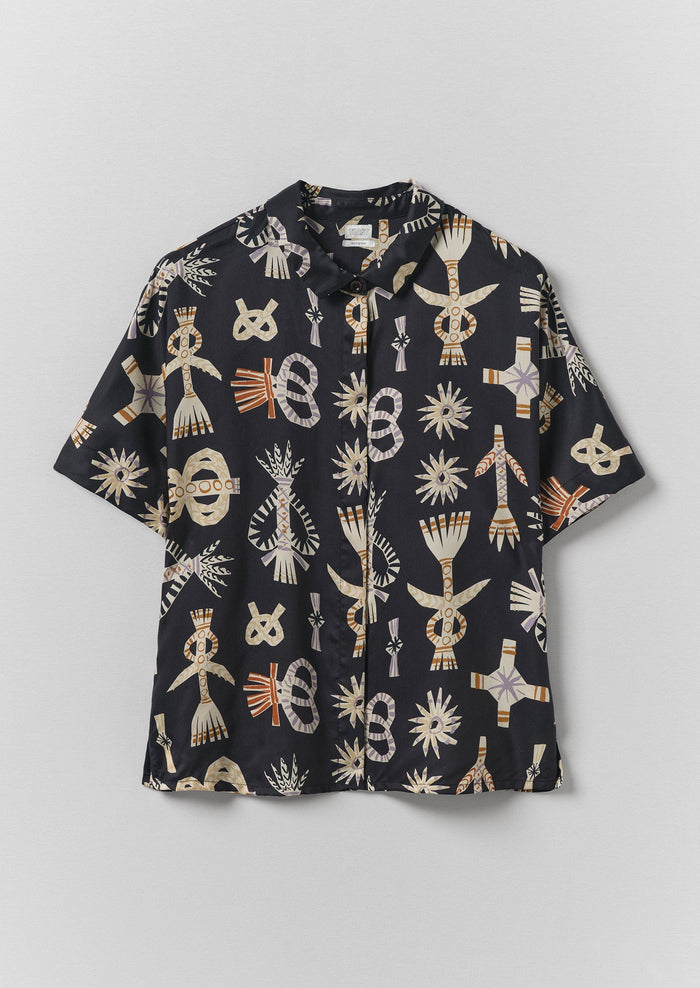 Corn Dolly Twill Shirt | Slate