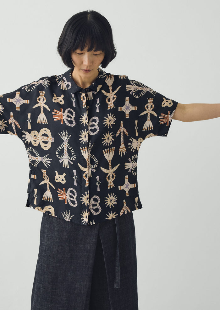Corn Dolly Twill Shirt | Slate