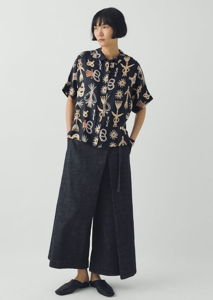 Corn Dolly Twill Shirt | Slate