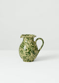 Cortona Splatter Jug | Cream/Leaf