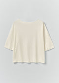 Cotton Hemp Jersey Tee | Chalk