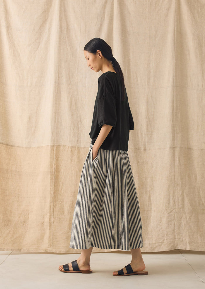 Cotton Hemp Jersey Tee | Slate