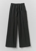 Cotton Hemp Loopback Jersey Pants | Dark Charcoal