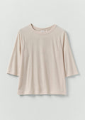 Cotton Hemp Raglan Tee | Ecru