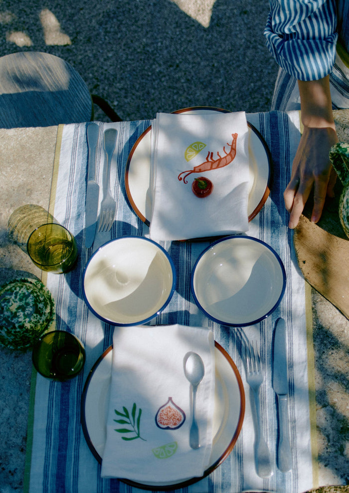 Cotton Linen Napkin | Fig