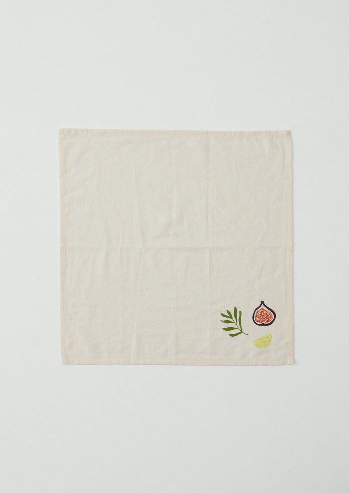 Cotton Linen Napkin | Fig