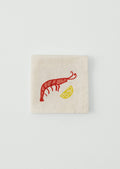 Cotton Linen Napkin | Shrimp