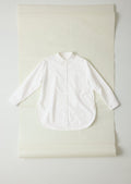 Cotton Oxford Oversized Long Shirt | White