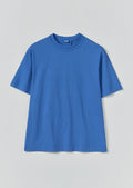 Cotton Relaxed Tee | Azure