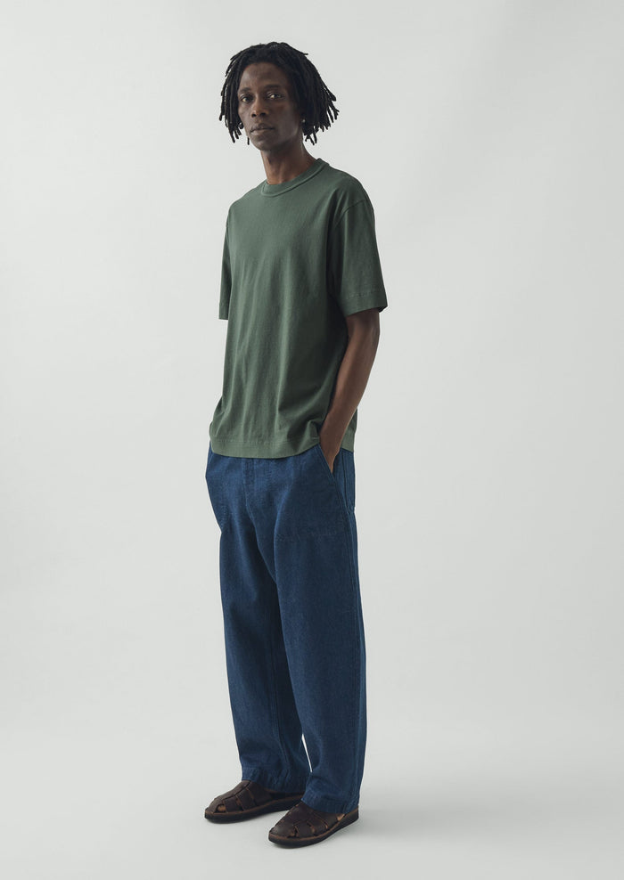 Cotton Relaxed Tee | Croft Green