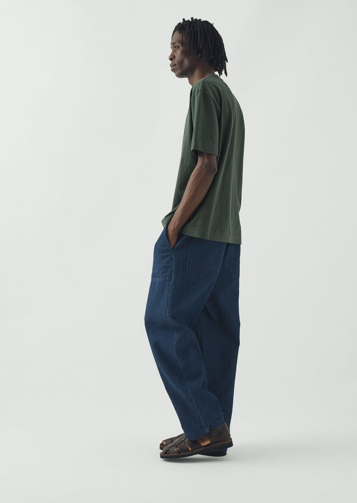 Cotton Relaxed Tee | Croft Green