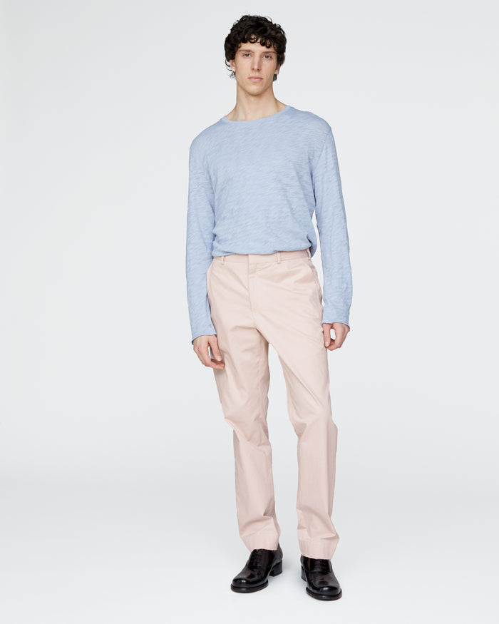 Cotton Twill Chino Pant - Faded Rose