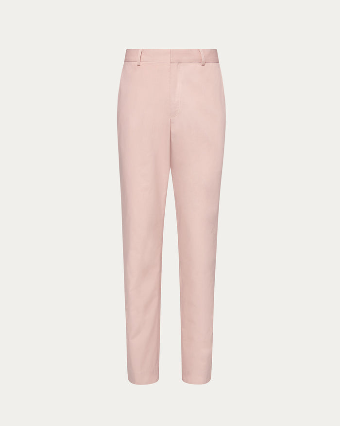 Cotton Twill Chino Pant - Faded Rose