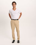 Cotton Twill Chino Pant - Khaki