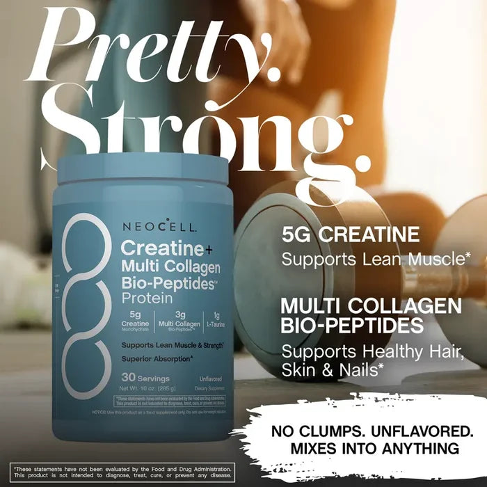 Creatine Monohydrate with Collagen Boost