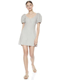 DANA PUFF SLEEVE MINI DRESS - SOLSTICE