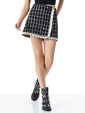 DARMA SKORT - BLACK/OFF WHITE