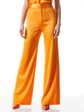 DEANNA HIGH WAISTED BOOTCUT PANT - TANGERINE