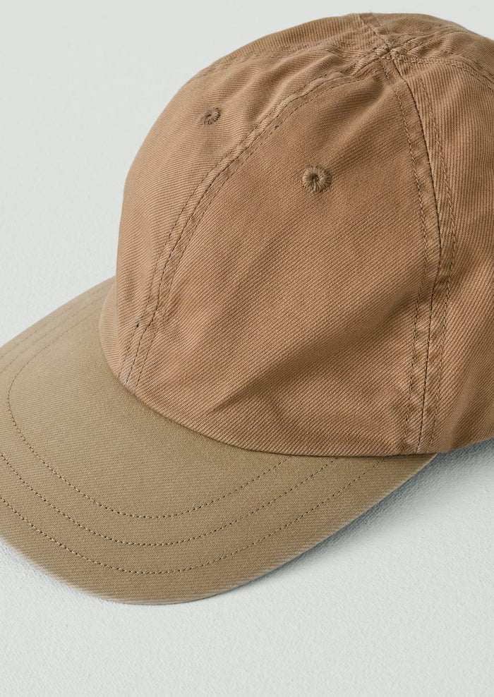 Decho Panel Contrast Canvas Hat | Sand