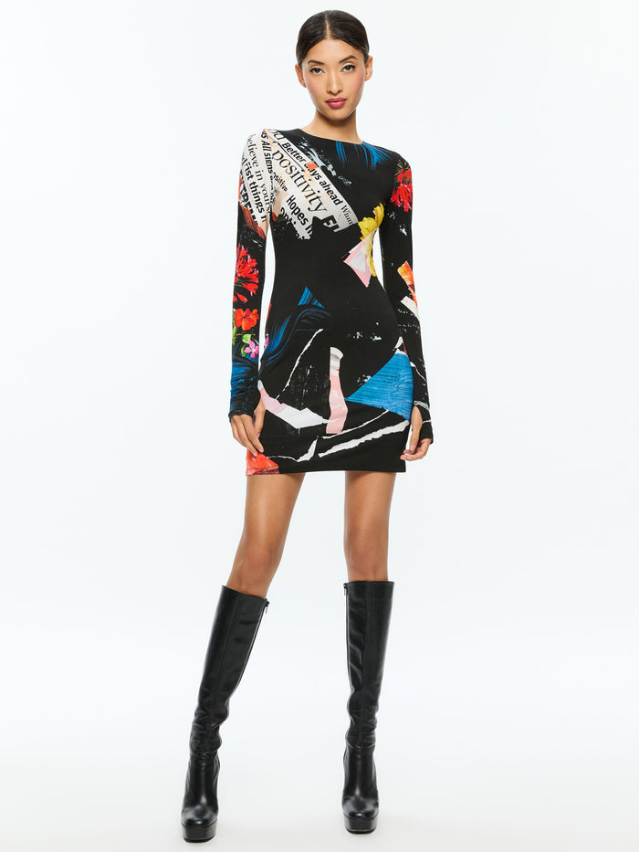 DELORA MINI DRESS - AZALEA FLORAL