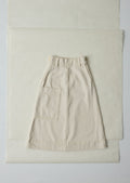 Denim Skirt | Ecru