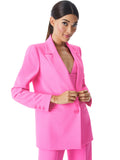 DENNY BOYFRIEND BLAZER - FRENCH ROSE