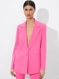 DENNY BOYFRIEND BLAZER - WILD PINK