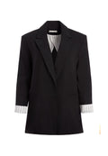DENNY BOYFRIEND BLAZER - BLACK