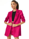 DENNY BOYFRIEND BLAZER - RASPBERRY