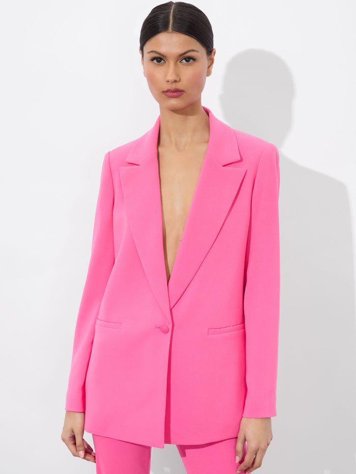 DENNY BOYFRIEND BLAZER - WILD PINK