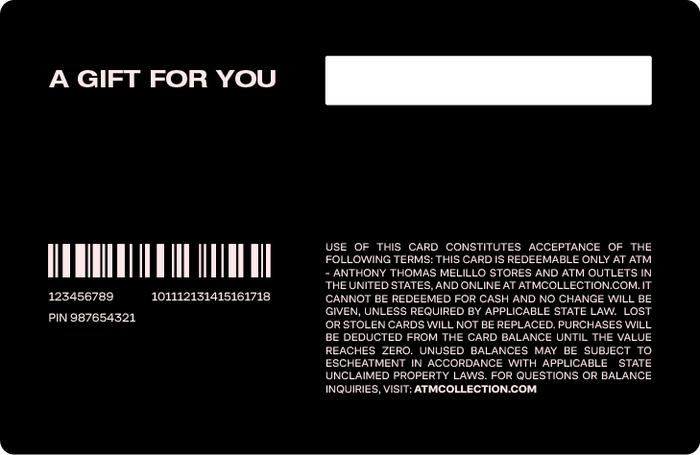 DIGITAL GIFT CARD