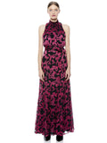 DITA MOCK NECK MAXI DRESS - SHOW ME LOVE WILD PINK