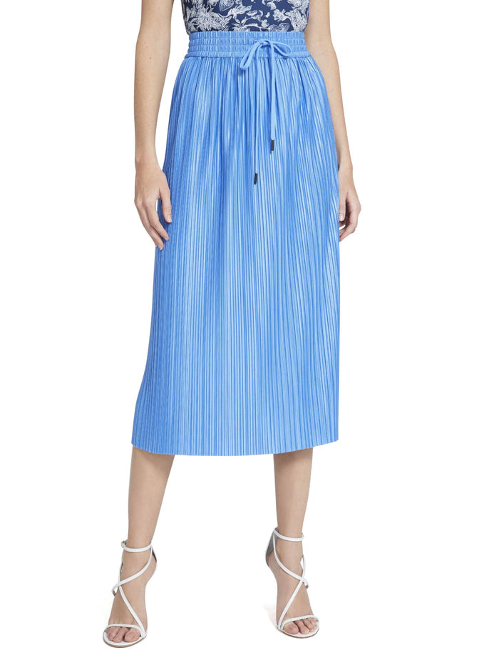 DIXIE DRAWSTRING MIDI SKIRT - PARADISE