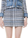 DONALD MINI SKIRT - BLUE EYES/MULTI