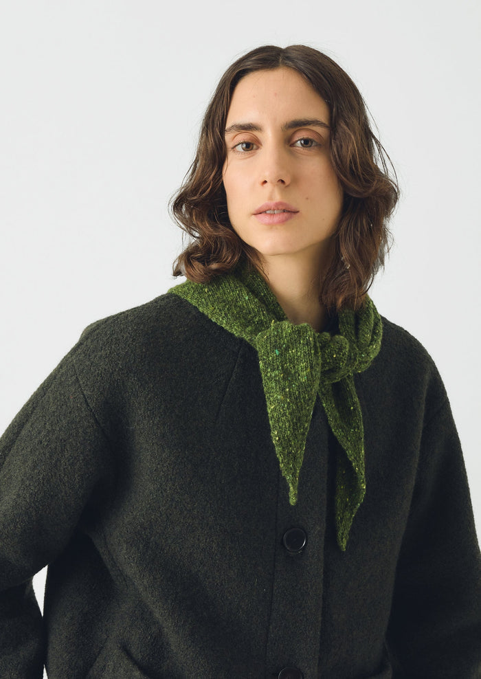Donegal Merino Bandana | Artichoke