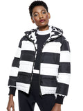 DURHAM REVERSIBLE PUFFER - HOUNDSTOOTH/COMBO