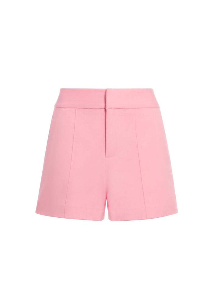 DYLAN HIGH WAISTED PINTUCK SHORT - ELECTRIC PINK