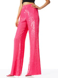 DYLAN HIGH WAISTED SEQUIN PANT