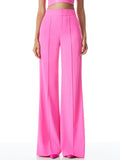 DYLAN HW WIDE LEG PANT - FRENCH ROSE