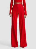 DYLAN WIDE LEG PANT - CHILI PEPPER