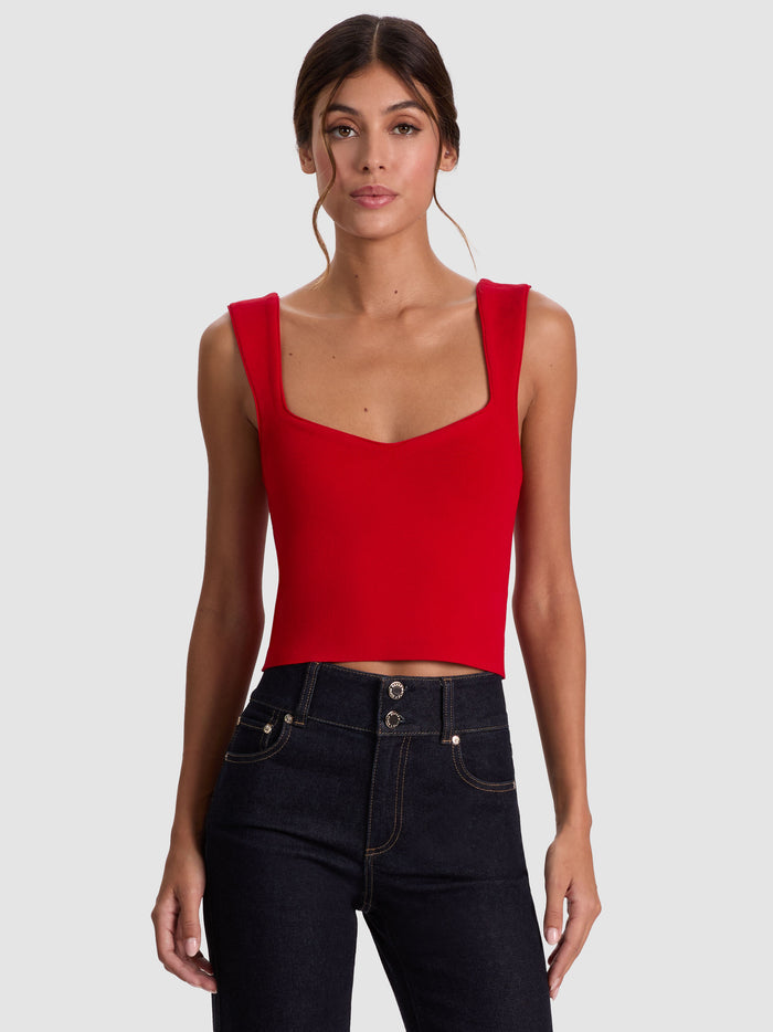 EDIN SWEETHEART TANK - PERFECT RUBY