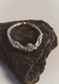 Egle Silko Texture Ring | Silver